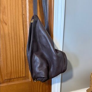 Stone Mountain Accessories Dark Brown Leather Satchel